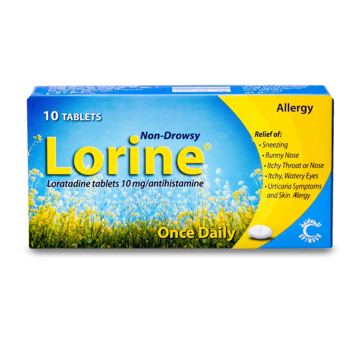Lorine 10 mg 10 Tablets