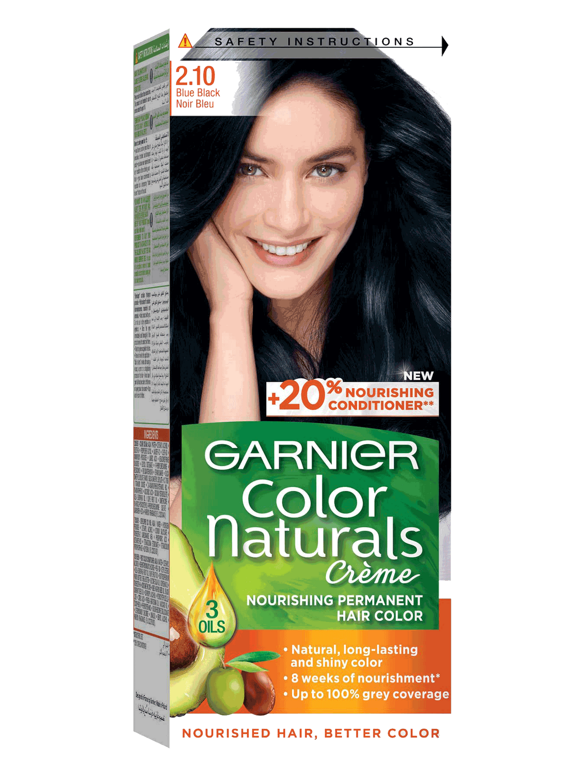  GARNIER 2.10 BLUE BLACK