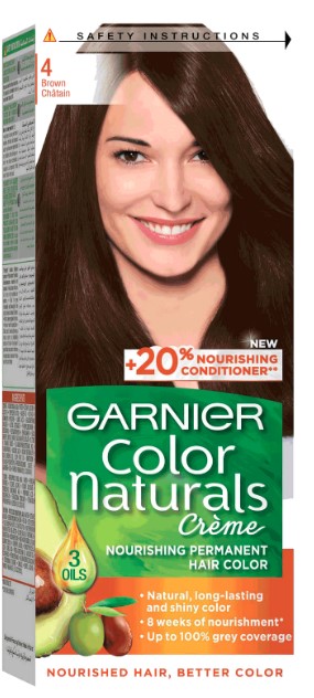 GARNIER COLOR CREAM COLOR NATURALS CREME 4 40ML- Brown