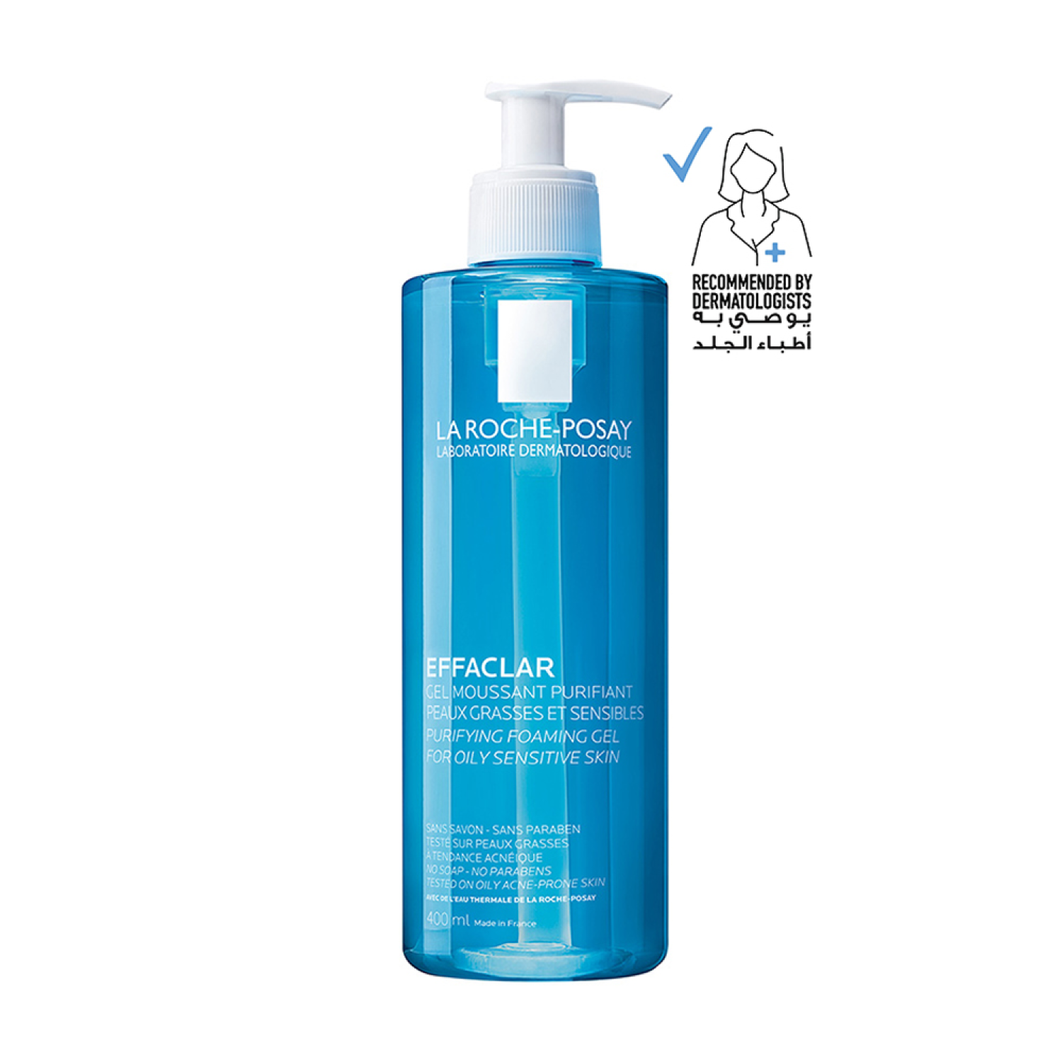 la roche posay 400ml effaclar gel moussant 400ml