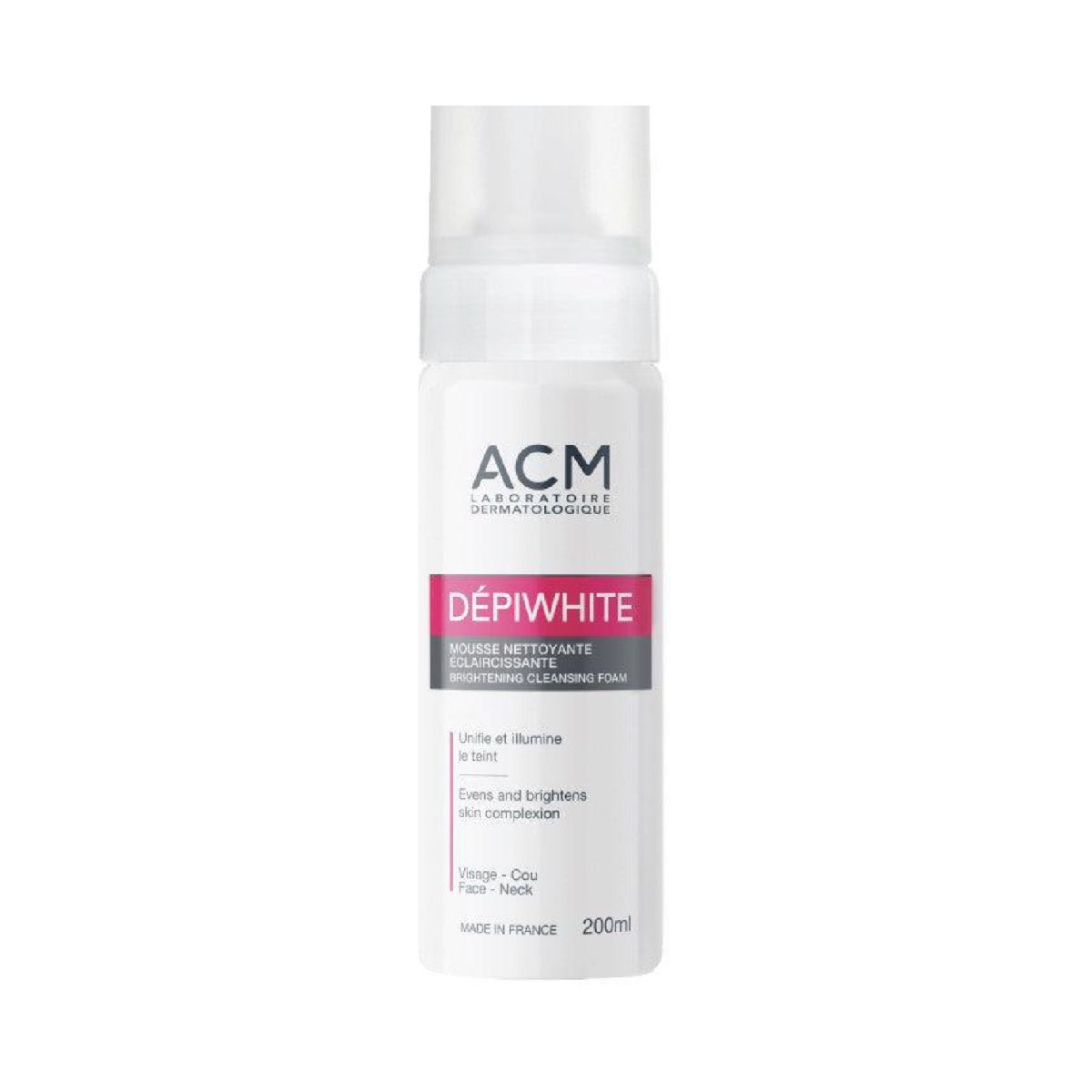 Acm, Depiwhite, Cleansing Foam, Brightens Skin Complexion - 200 Ml