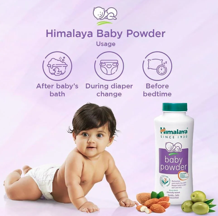 HIMALAYA BABY POWDER 425gm