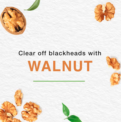 Himalaya Herbals Blackhead Clearing Walnut Scrub - 150ml