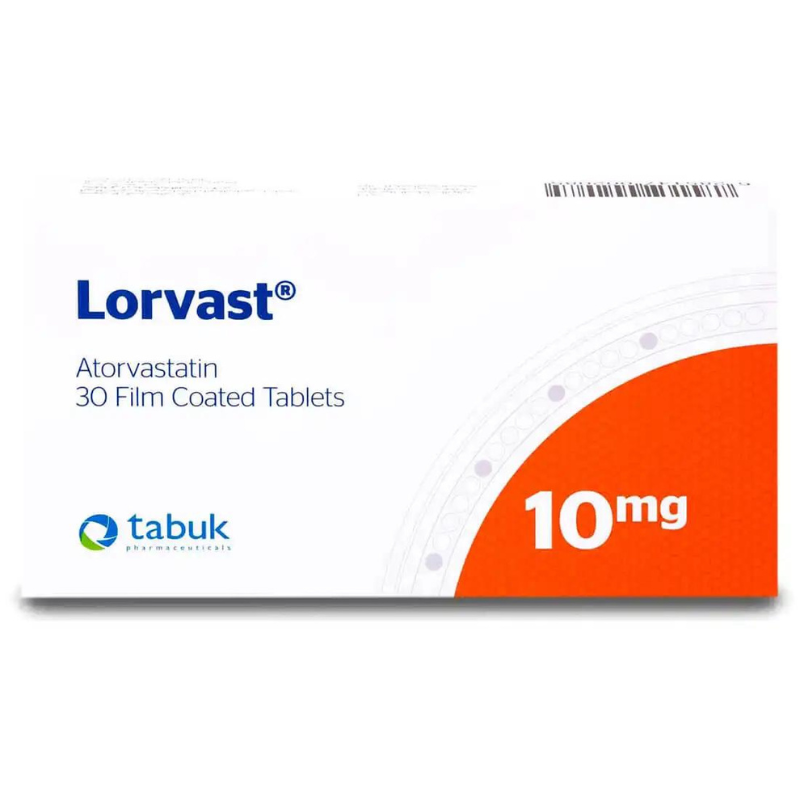 Lorvast 10Mg 30 Tablets