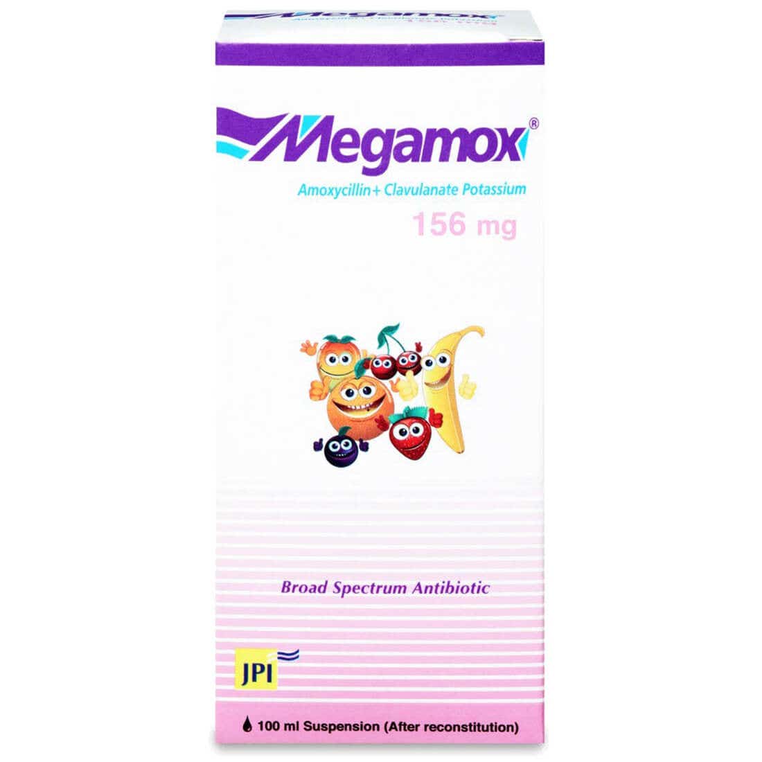 Megamox 156 Mg Suspension 100 Ml